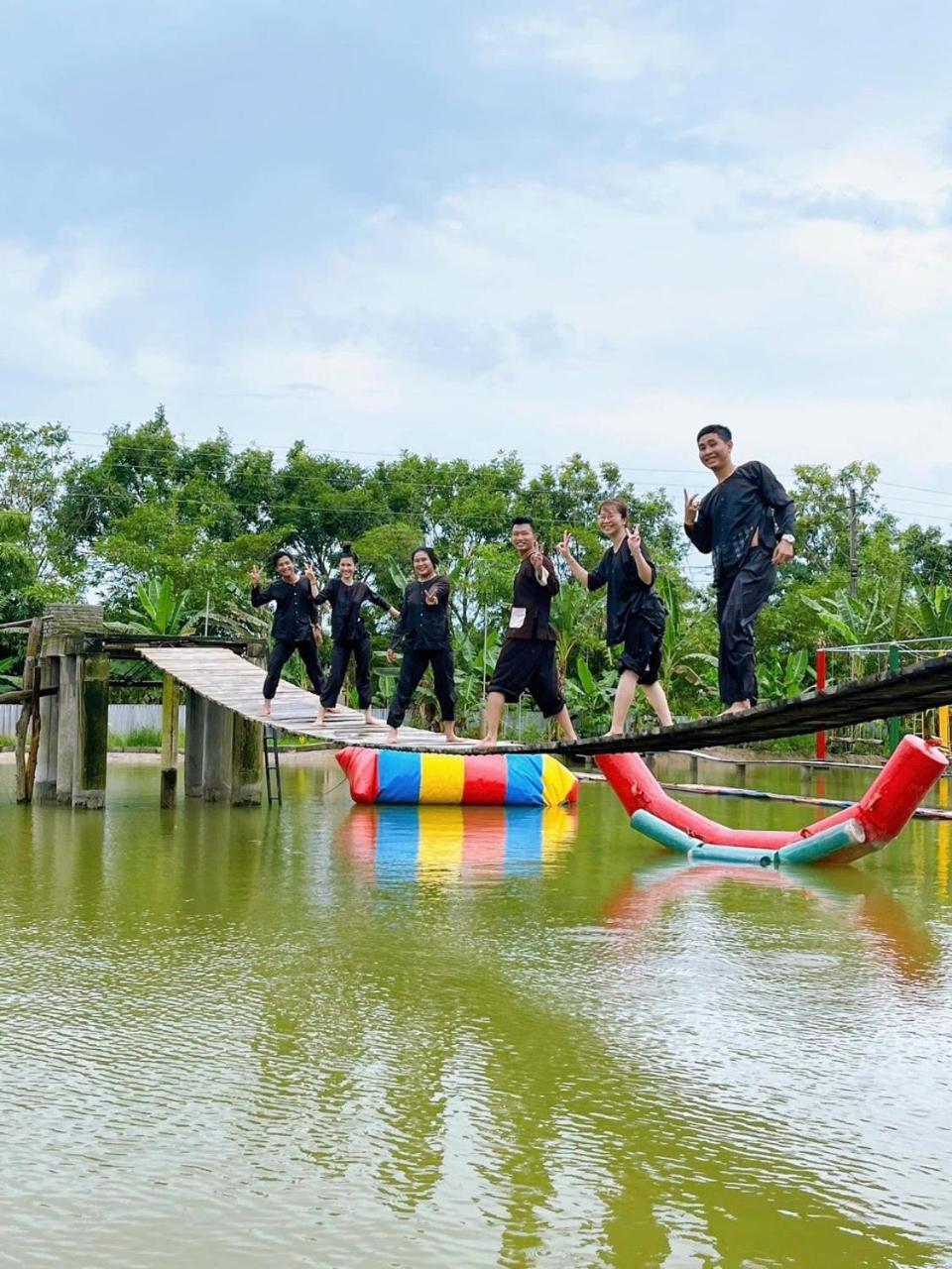 Bungalow - Farmstay Hoa Rung U Minh Cà Mau المظهر الخارجي الصورة
