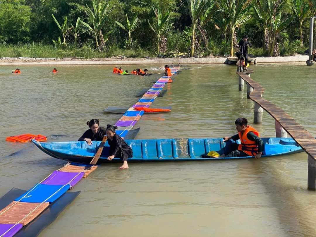 Bungalow - Farmstay Hoa Rung U Minh Cà Mau المظهر الخارجي الصورة