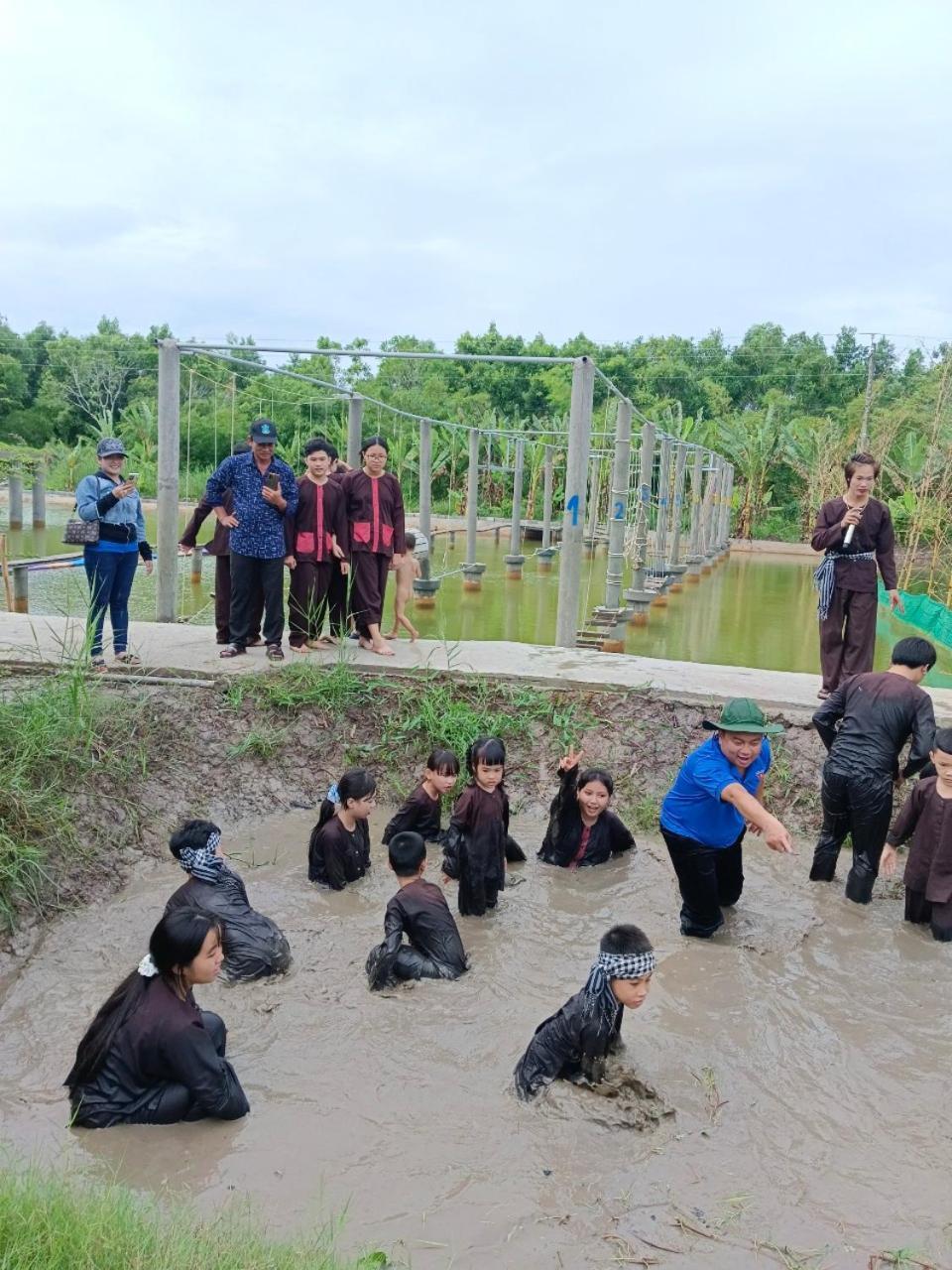 Bungalow - Farmstay Hoa Rung U Minh Cà Mau المظهر الخارجي الصورة