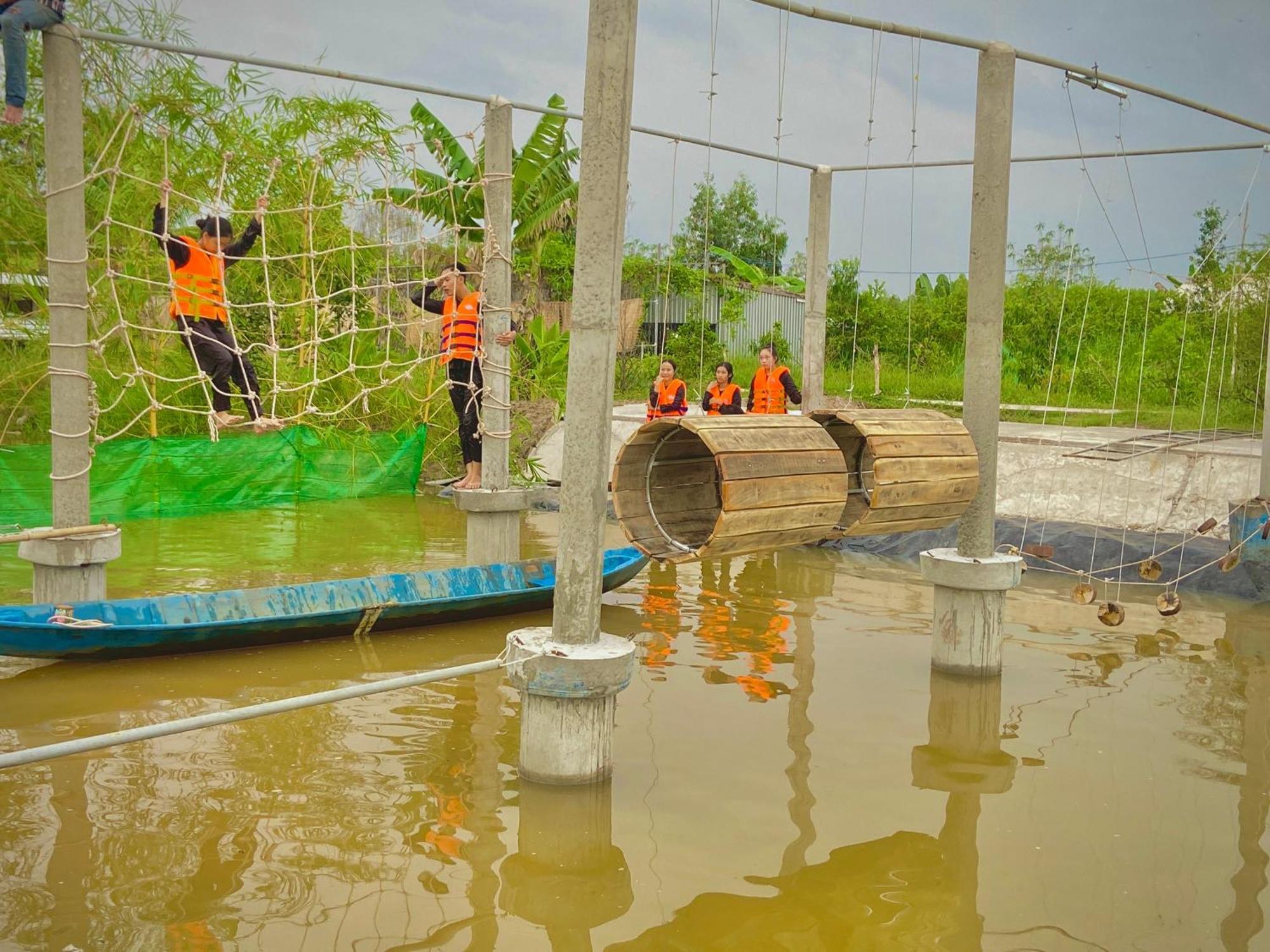 Bungalow - Farmstay Hoa Rung U Minh Cà Mau المظهر الخارجي الصورة