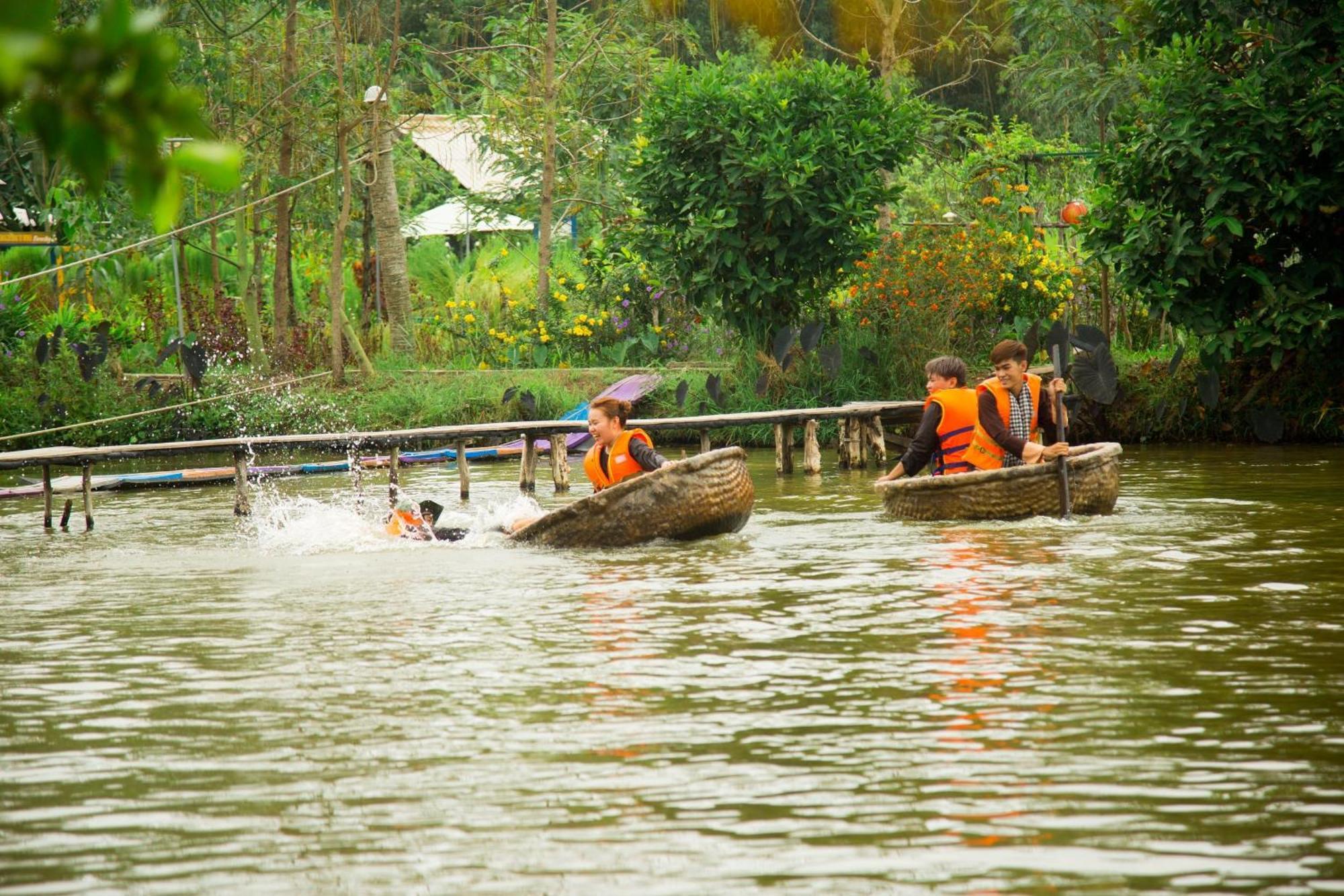 Bungalow - Farmstay Hoa Rung U Minh Cà Mau المظهر الخارجي الصورة