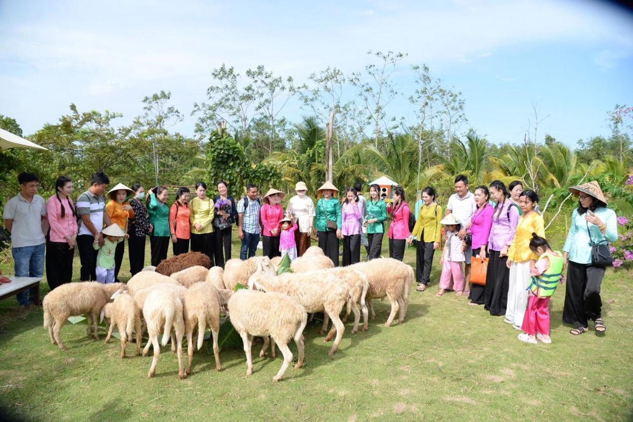 Bungalow - Farmstay Hoa Rung U Minh Cà Mau المظهر الخارجي الصورة